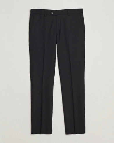 Mies | Puvut | Oscar Jacobson | Diego Wool Trousers Black