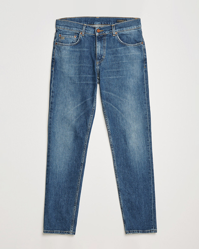 Mies | Siniset farkut | Oscar Jacobson | Albert Cotton Stretch Jeans Vintage Wash