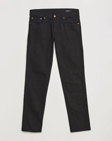 Mies | Mustat farkut | Oscar Jacobson | Albert Cotton Stretch Jeans Black