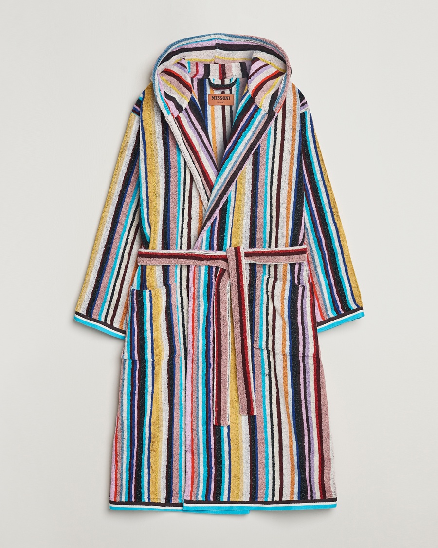 Missoni Home Chandler Bathrobe Multicolor – Monivärinen
