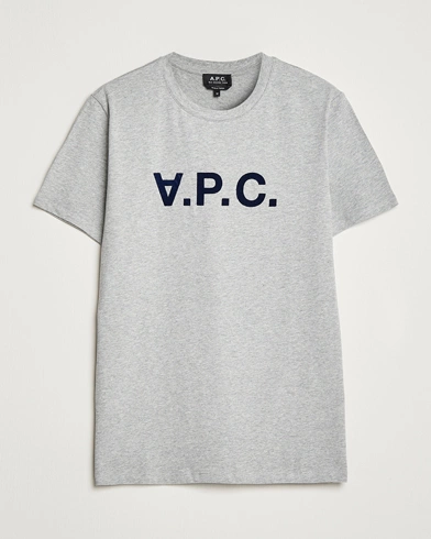 Mies | Lyhythihaiset t-paidat | A.P.C. | VPC T-Shirt Grey Heather
