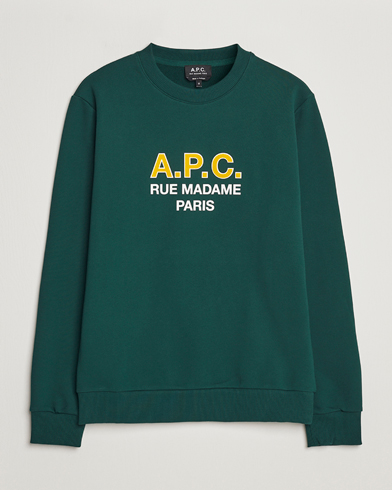 Mies | Puserot | A.P.C. | Madame Sweatshirt Dark Green