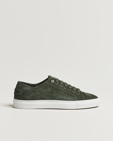 Mies | Brioni | Brioni | Casetta Suede Sneakers Green