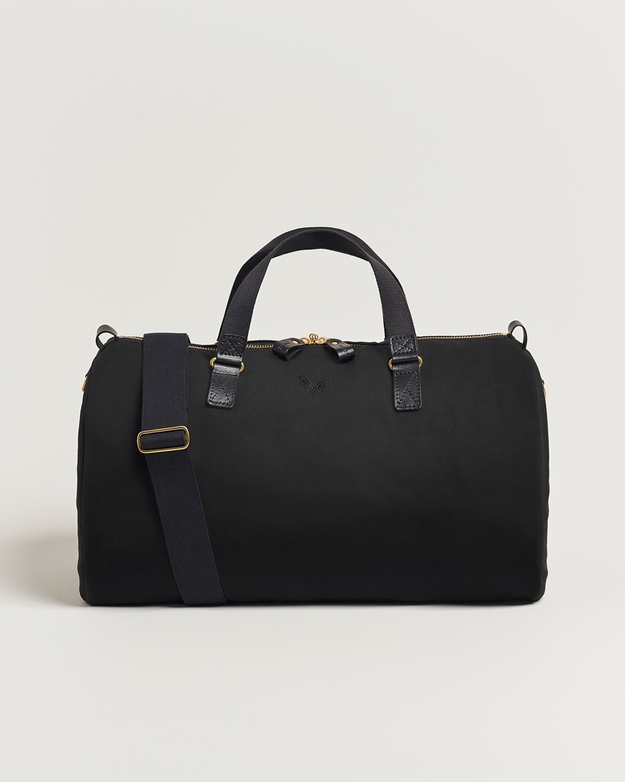 Bennett Winch Canvas Suit Carrier Holdall Black – Musta