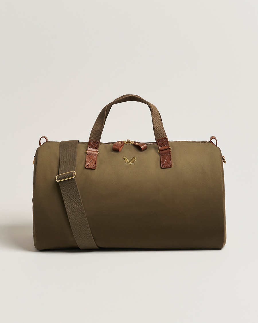 Bennett Winch Canvas Suit Carrier Holdall Olive – Vihreä