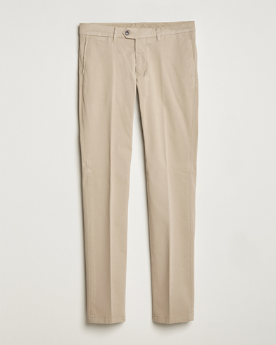 Mies | Canali | Canali | Slim Fit Stretch Chinos Beige