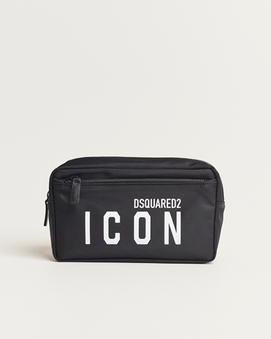 Mies |  | Dsquared2 | Icon Nylon Washbag Black