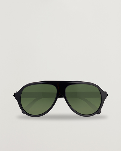 Mies | Moncler Lunettes | Moncler Lunettes | Caribb Sunglasses Shiny Black/Green