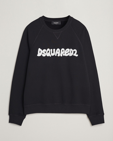 Mies | Dsquared2 | Dsquared2 | Cool Fit Crew Neck Sweatshirt Black