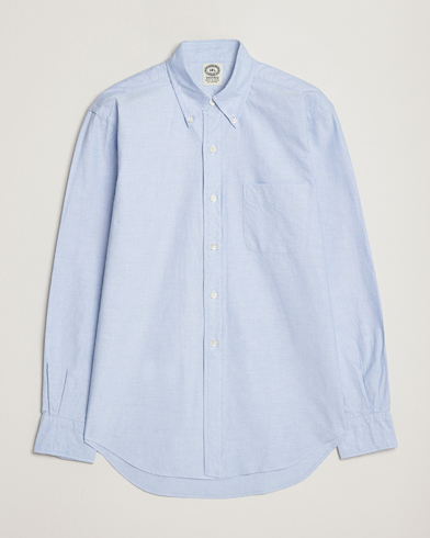 Mies | Kamakura Shirts | Kamakura Shirts | Vintage Ivy Oxford Button Down Shirt Light Blue