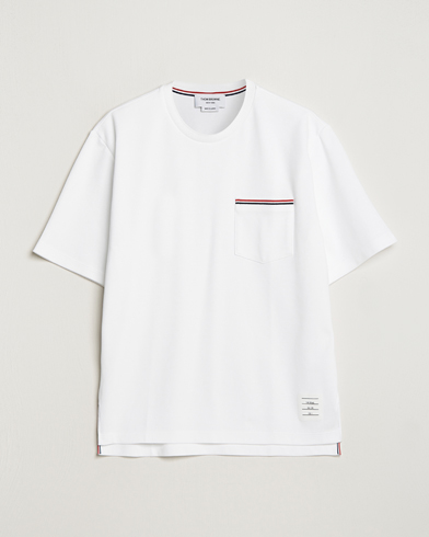 Mies | Thom Browne | Thom Browne | Short Sleeve Pocket T-Shirt White