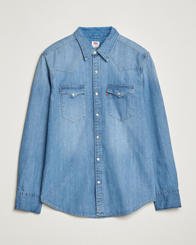 Mies | Farkkupaidat | Levi's | Barstow Western Standard Shirt Light Blue