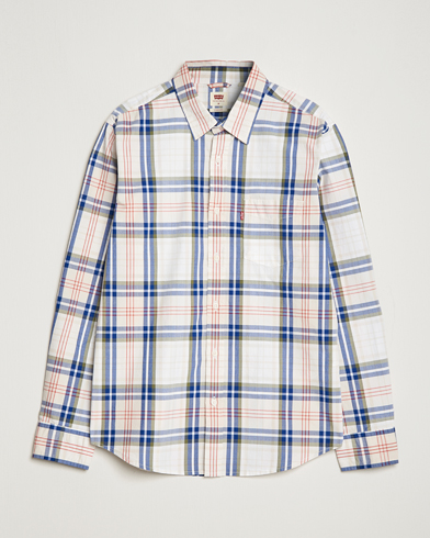 Mies |  | Levi's | Sunset Pocket Shirt White/Beige