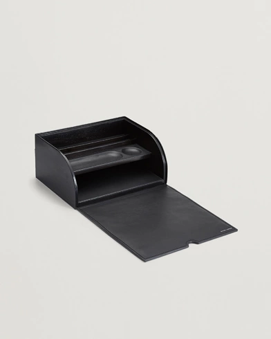 Mies |  | Ralph Lauren Home | Brennan Leather Writers Box Saddle Black