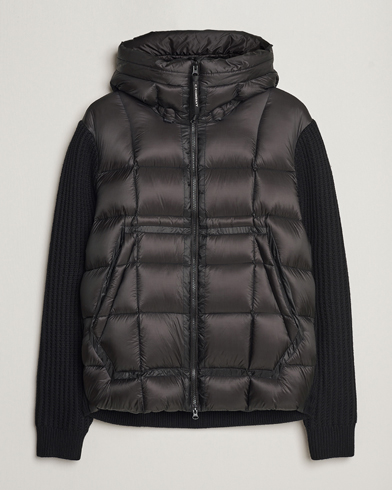 Mies | Takit | C.P. Company | Merino Wool Padded Hybrid Hood Jacket Black