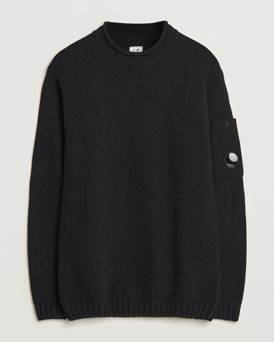 Mies | C.P. Company | C.P. Company | Knitted Lambswool Turtleneck Black