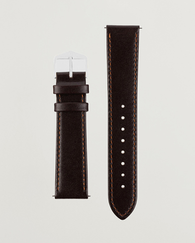 Mies |  | HIRSCH | Osiris Calf Leather Watch Strap Brown