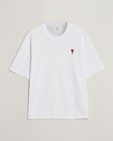 Mies | Lyhythihaiset t-paidat | AMI | Heart Logo T-Shirt White