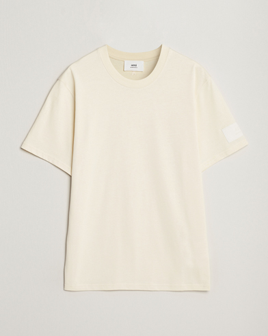 Mies | Alennusmyynti vaatteet | AMI | Fade Out Crew Neck T-Shirt Ivory