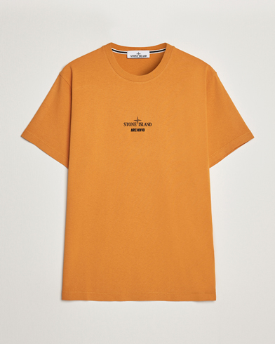 Mies | Stone Island | Stone Island | Garment Dyed Archivio T-Shirt Rust