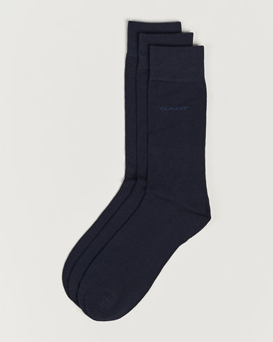 Mies |  | GANT | 3-Pack Cotton Socks Marine