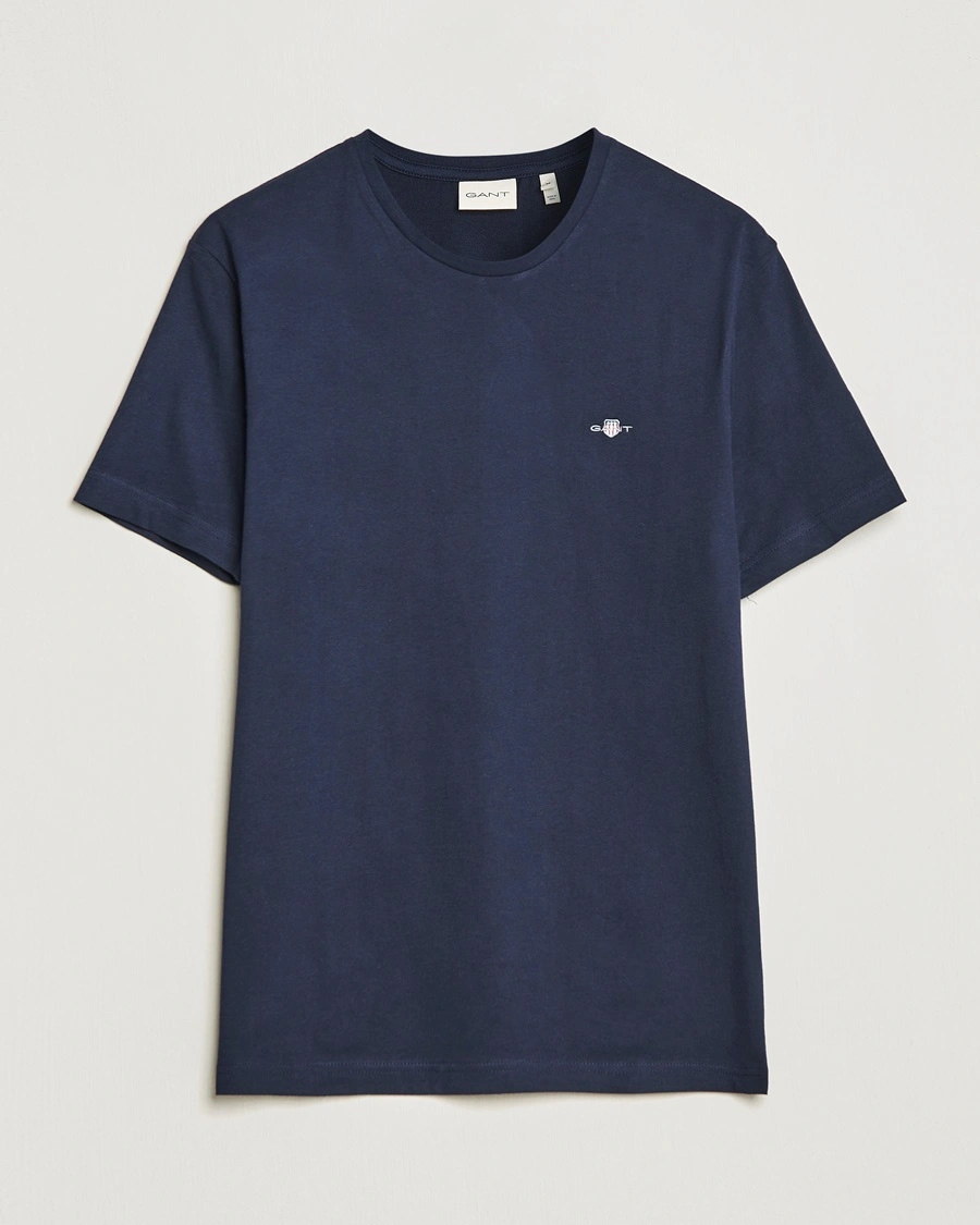 Gant The Original Solid T-Shirt Evening Blue – Sininen
