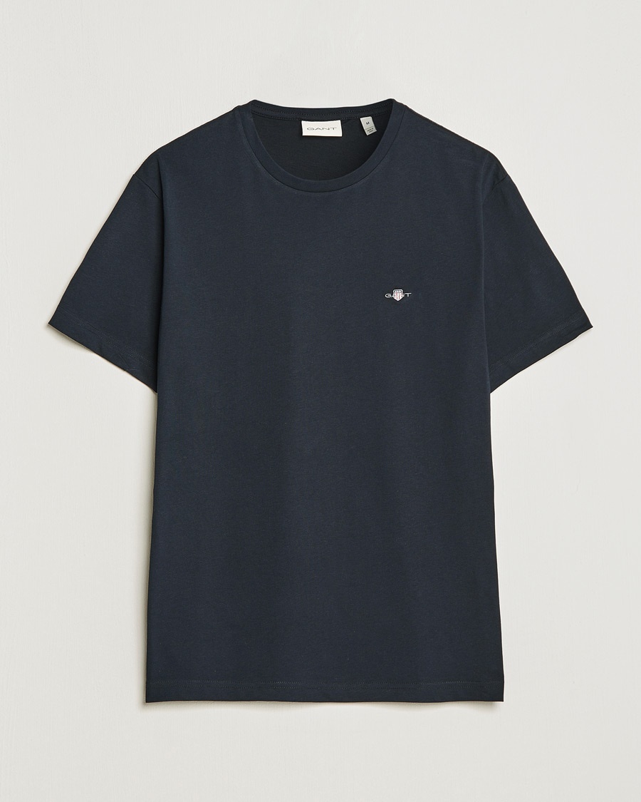 Gant The Original Solid T-Shirt Black – Musta