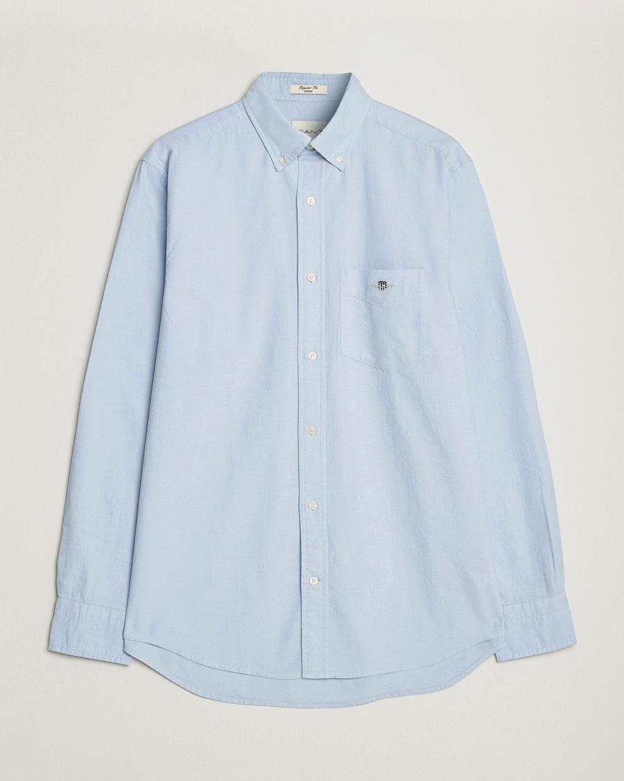 Gant Regular Fit Oxford Shirt Light Blue – Sininen
