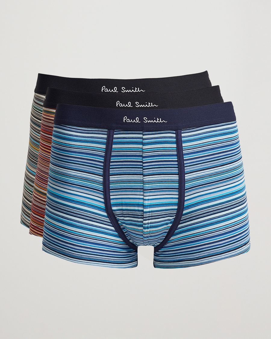 Paul Smith 3-Pack Trunk Multistripes – Monivärinen