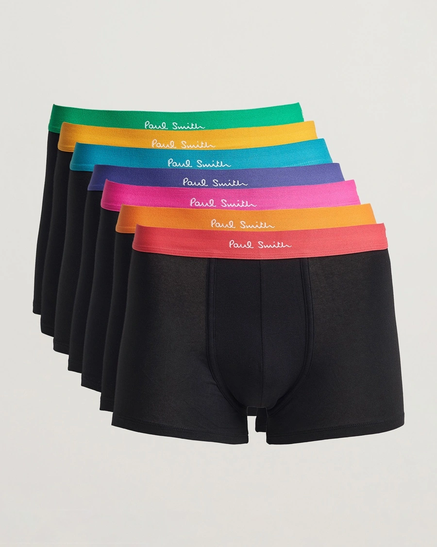 Paul Smith 7-Pack Trunk Black – Musta