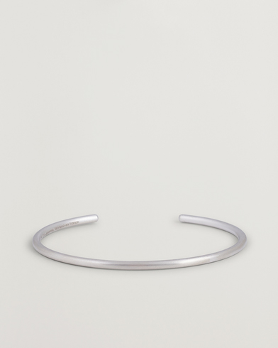 LE GRAMME Bangle Bracelet Brushed Sterling Silver 7g – Hopea