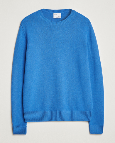 Mies |  | Colorful Standard | Classic Merino Wool Crew Neck Pacific Blue