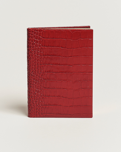 Mies | Smythson | Smythson | Mara Leather Portobello Notebook Red