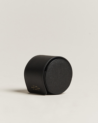 Mies |  | Smythson | Panama Single Watch Roll Black