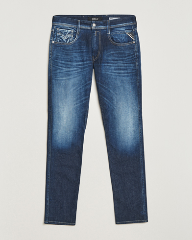 Mies | Alennusmyynti vaatteet | Replay | Anbass Super Stretch Bio Jeans Dark Blue