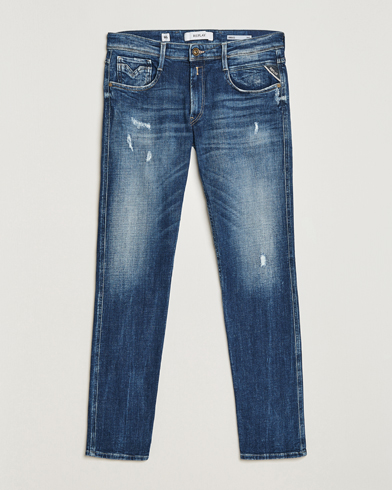 Mies |  | Replay | Anbass 5 Years Wash Jeans Dark Blue