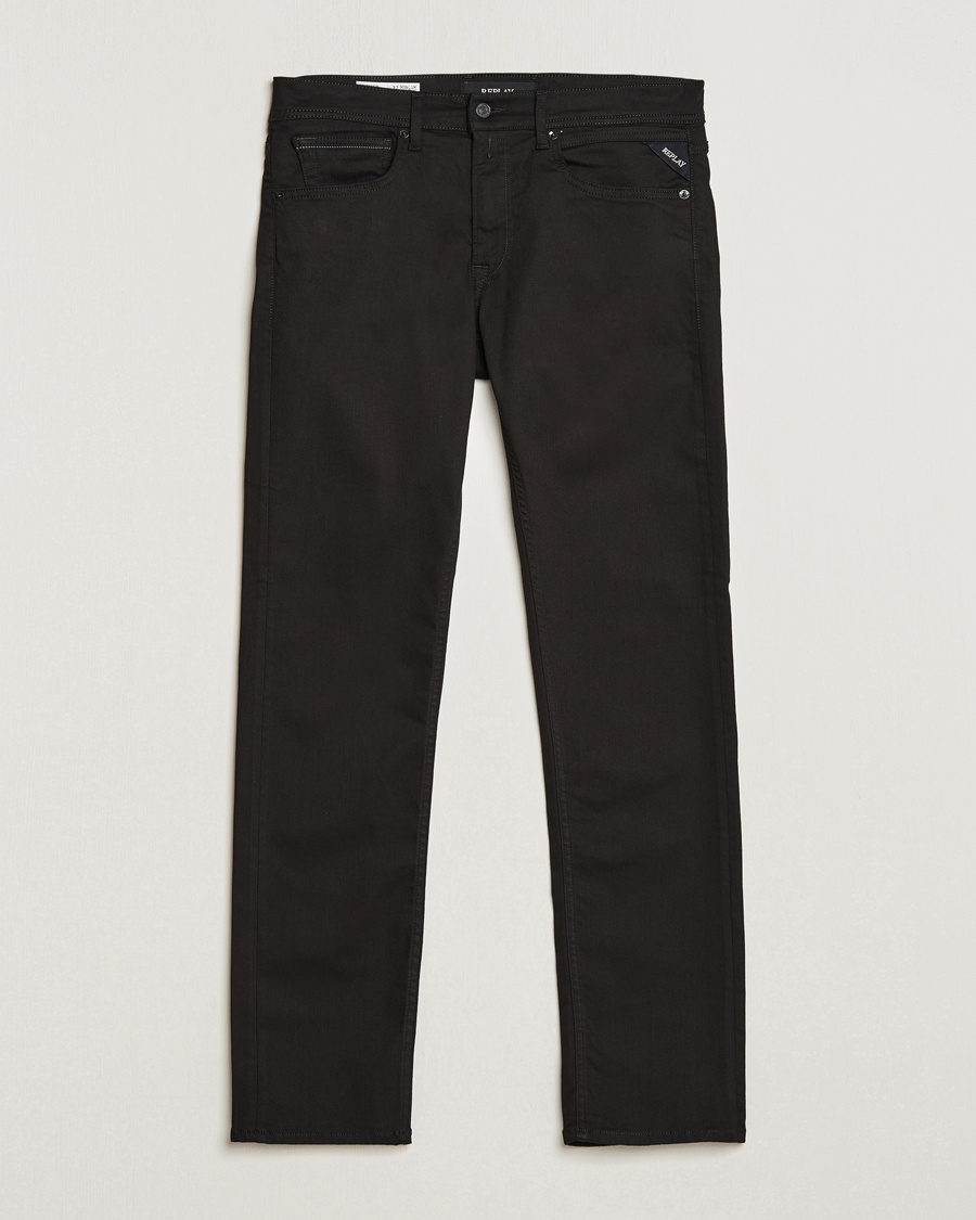 Replay Grover Hyperflex Re-Used Jeans Forever Black – Musta