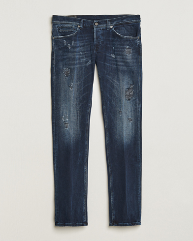 Mies |  | Dondup | George Destroyed Jeans Blue Black