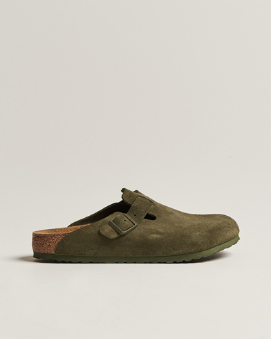 Mies |  | BIRKENSTOCK | Boston Classic Footbed Thyme Suede