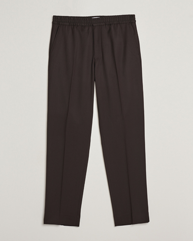 Mies |  | Filippa K | Relaxed Terry Wool Trousers Dark Brown