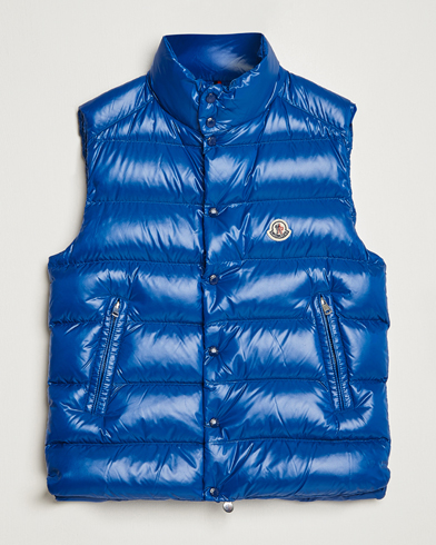 Mies | Luxury Brands | Moncler | Tibb Vest Cobalt Blue