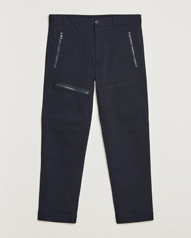 Mies | Tekniset housut | Moncler | Technical Zip Trousers Navy