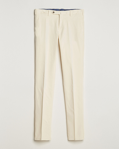 Mies | PT01 | PT01 | Slim Fit Cotton Stretch Chinos Off White