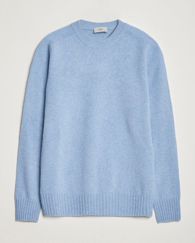 Mies | Altea | Altea | Wool/Cashmere Crew Neck Pullover Light Blue