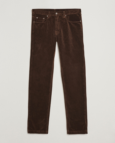 Mies | Massimo Alba | Massimo Alba | Regular Fit Velvet 5-Pocket Pants Chestnut