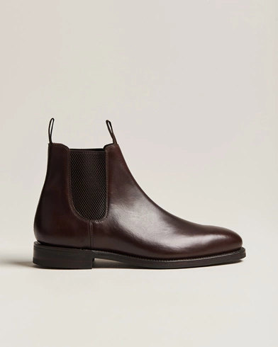 Mies |  | Loake 1880 | Emsworth Chelsea Boot Dark Brown Leather
