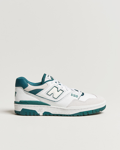 Mies | New Balance | New Balance | 550 Sneakers White/Green