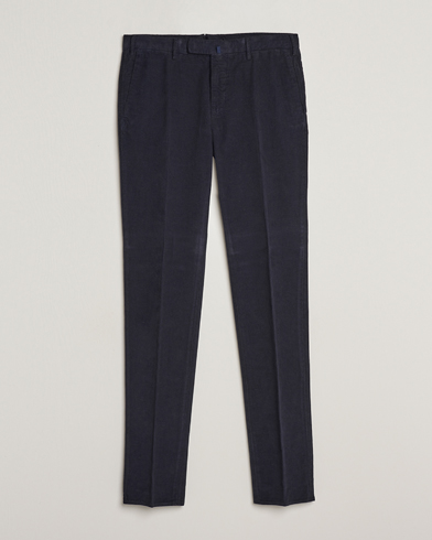 Mies |  | Incotex | Slim Fit Soft Corduroy Trousers Navy
