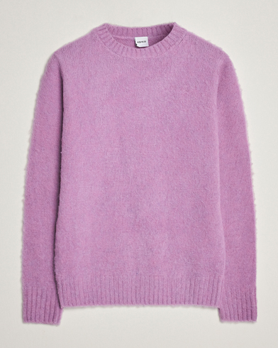 Mies | Uutuudet | Aspesi | Brushed Shetland Sweater Purple