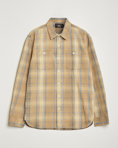 Mies | RRL | RRL | Farrell Double Pocket Shirt Yellow Multi